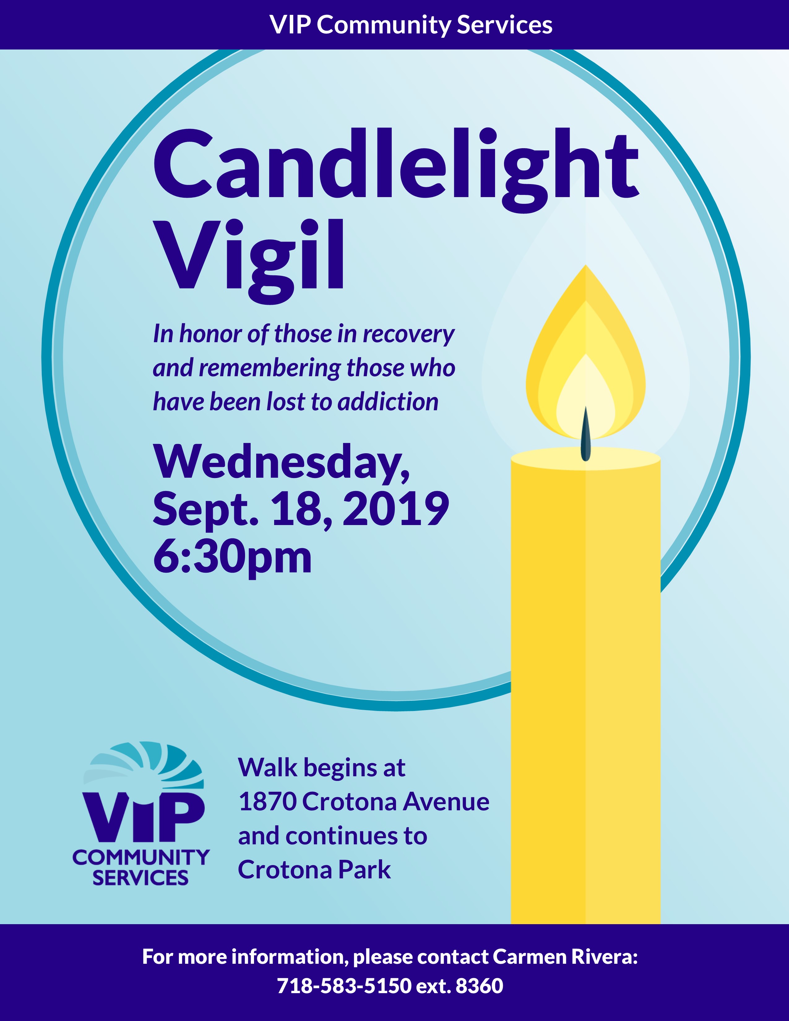 VIP Candlelight Vigil